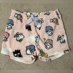Sanrio Hello Kitty and Friends Fleece Pajama Shorts